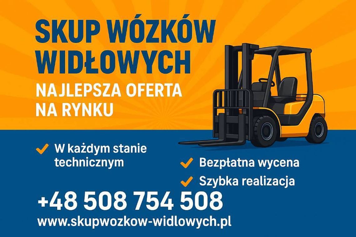 Skup wózków widłowych Mysłowice /Cały Śląsk/ Darmowy obiór Skup wózków widłowych Mysłowice /Cały Śląsk/ Darmowy obiór
