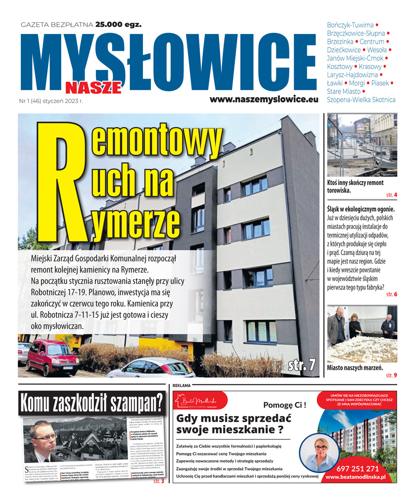 E-wydanie "Nasze Mysłowice" - styczeń 2023