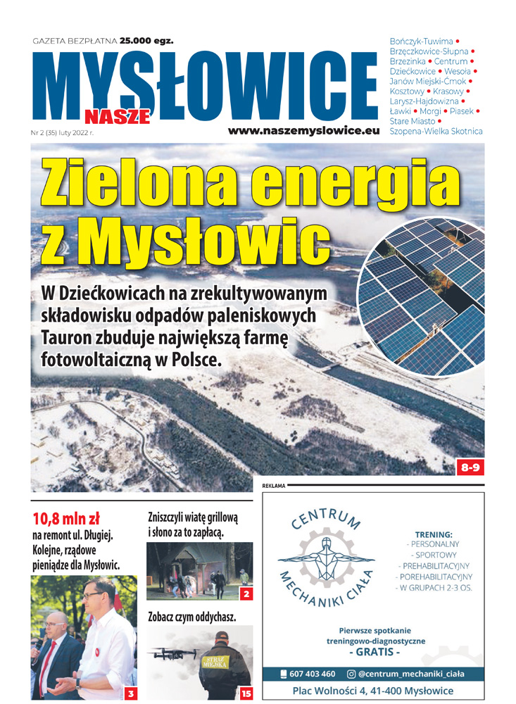 E-wydanie "Nasze Mysłowice" - luty 2022