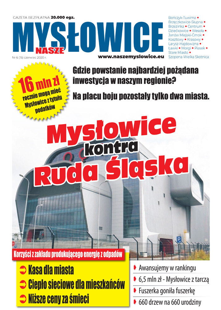 E-wydanie "Nasze Mysłowice" - czerwiec 2020