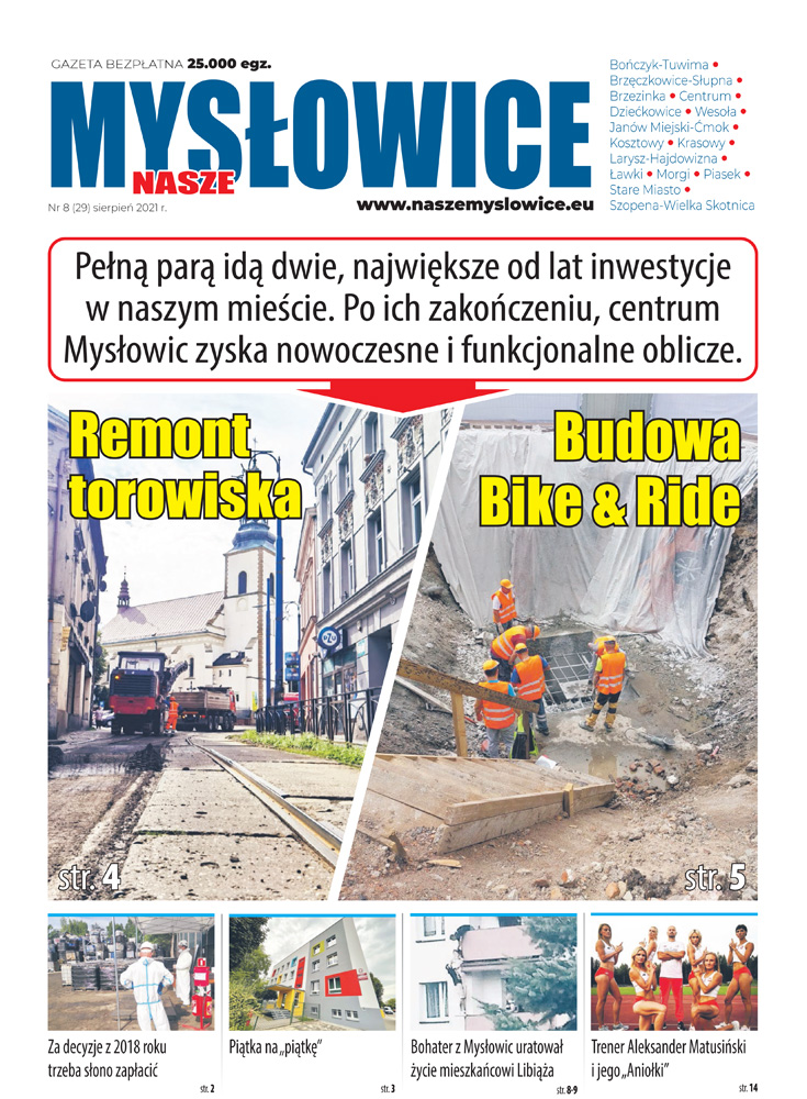 E-wydanie "Nasze Mysłowice" - sierpień 2021